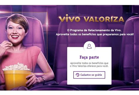 Promoção Vivo Valoriza. – Cinemark Brasil